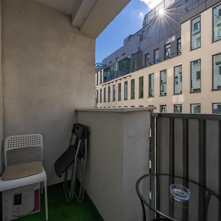 Rondo Onz - Location, Balcony - By Rentujemy Apartament