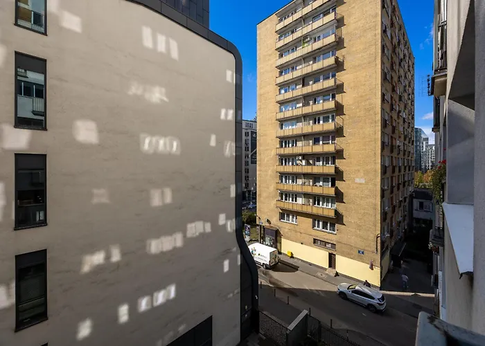 Rondo Onz - Location, Balcony - By Rentujemy Apartament Warszawa